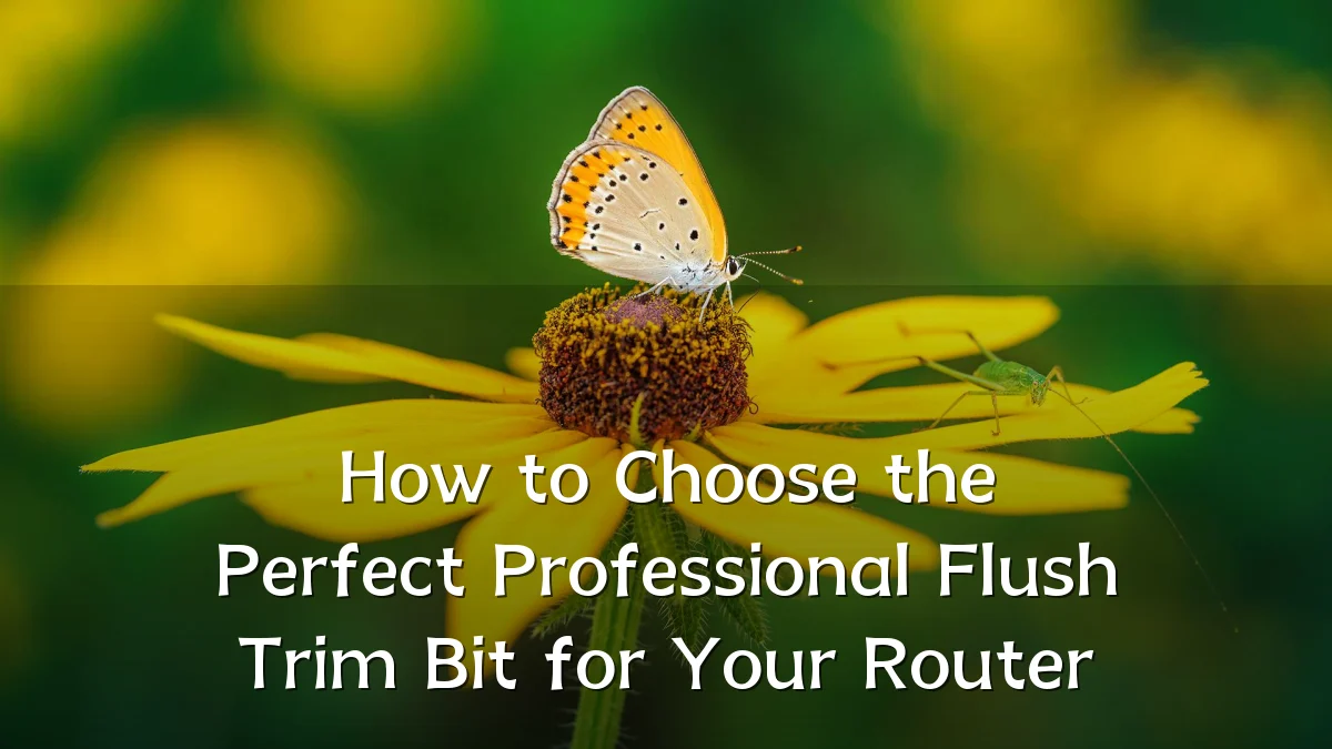 How to Choose the Perfect Professional Flush Trim Bit for Your Router