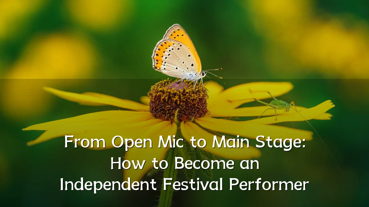 From Open Mic to Main Stage: How to Become an Independent Festival Performer