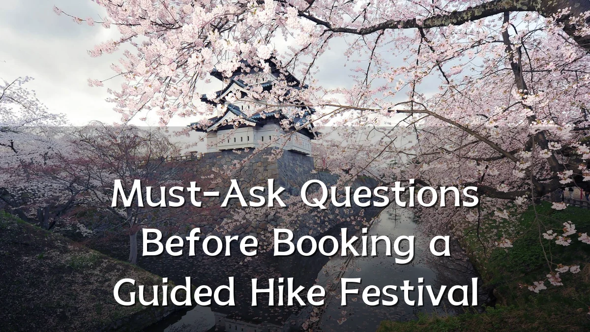 Must-Ask Questions Before Booking a Guided Hike Festival