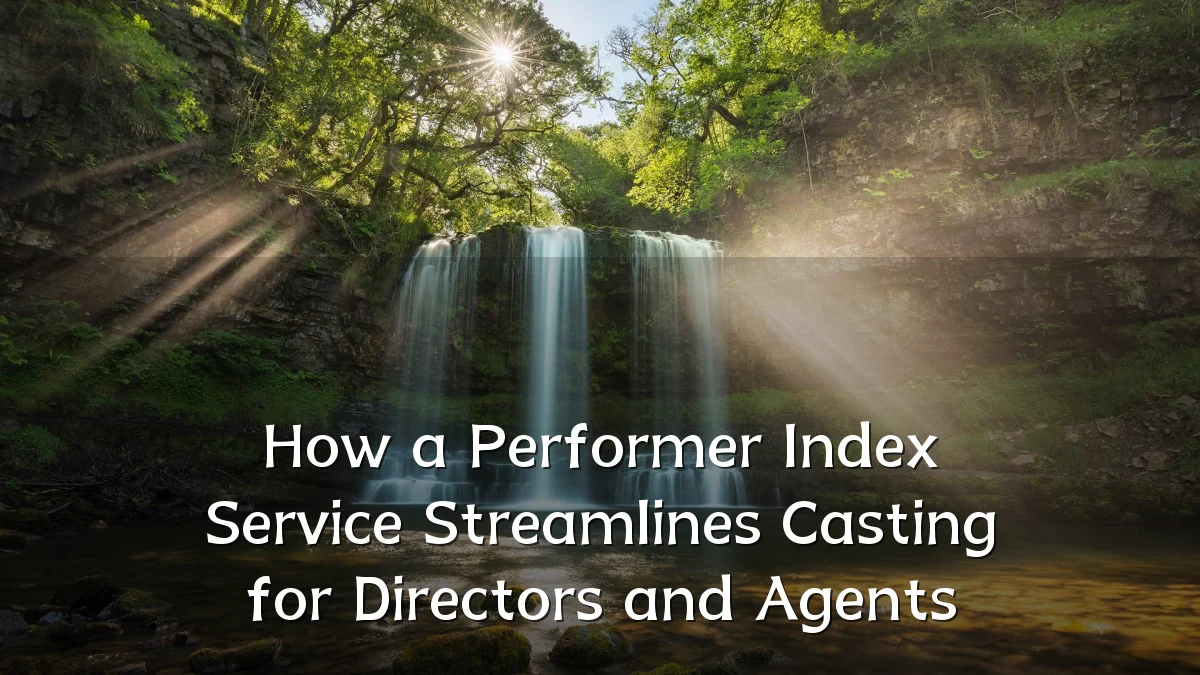 How a Performer Index Service Streamlines Casting for Directors and Agents