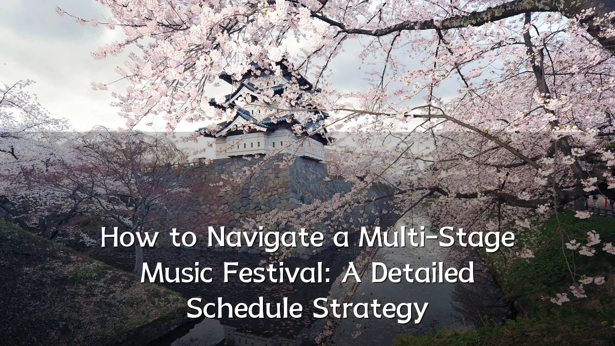 How to Navigate a Multi-Stage Music Festival: A Detailed Schedule Strategy